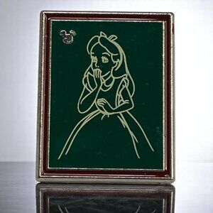 Disney Alice - Chalk Sketches - Alice in Wonderland Hidden Mickey Pin from 2014
